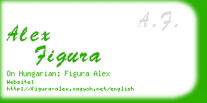alex figura business card